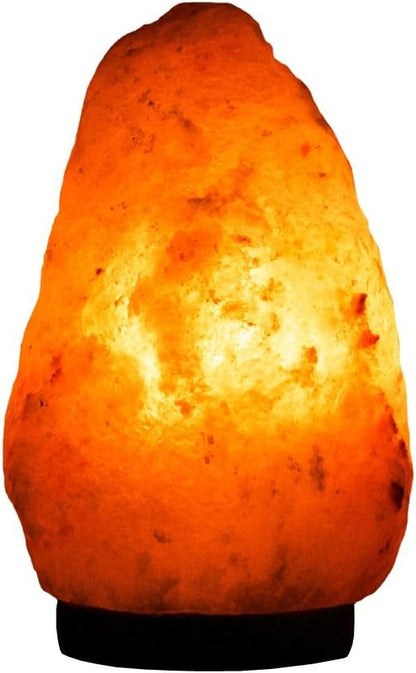 Needs&Gifts 2-3 KG Prime Quality 100% Original Himalayan Crystal Rock Salt Lamp Natural from Foothills of The Himalayas Beautifully Hand Craft Comes with Complete Electric Fitting Guaranteed