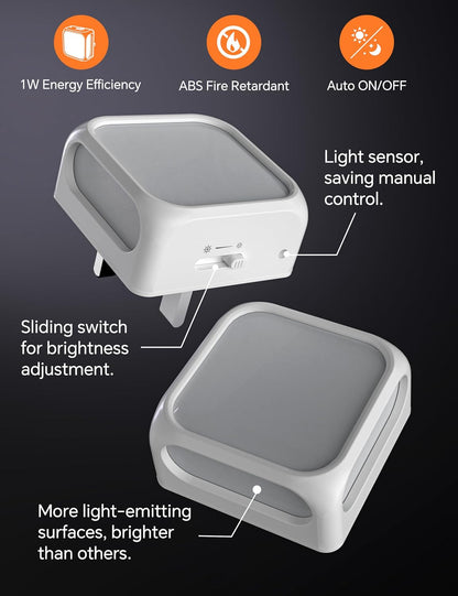 Night Light Plug in Wall, Dusk to Dawn
