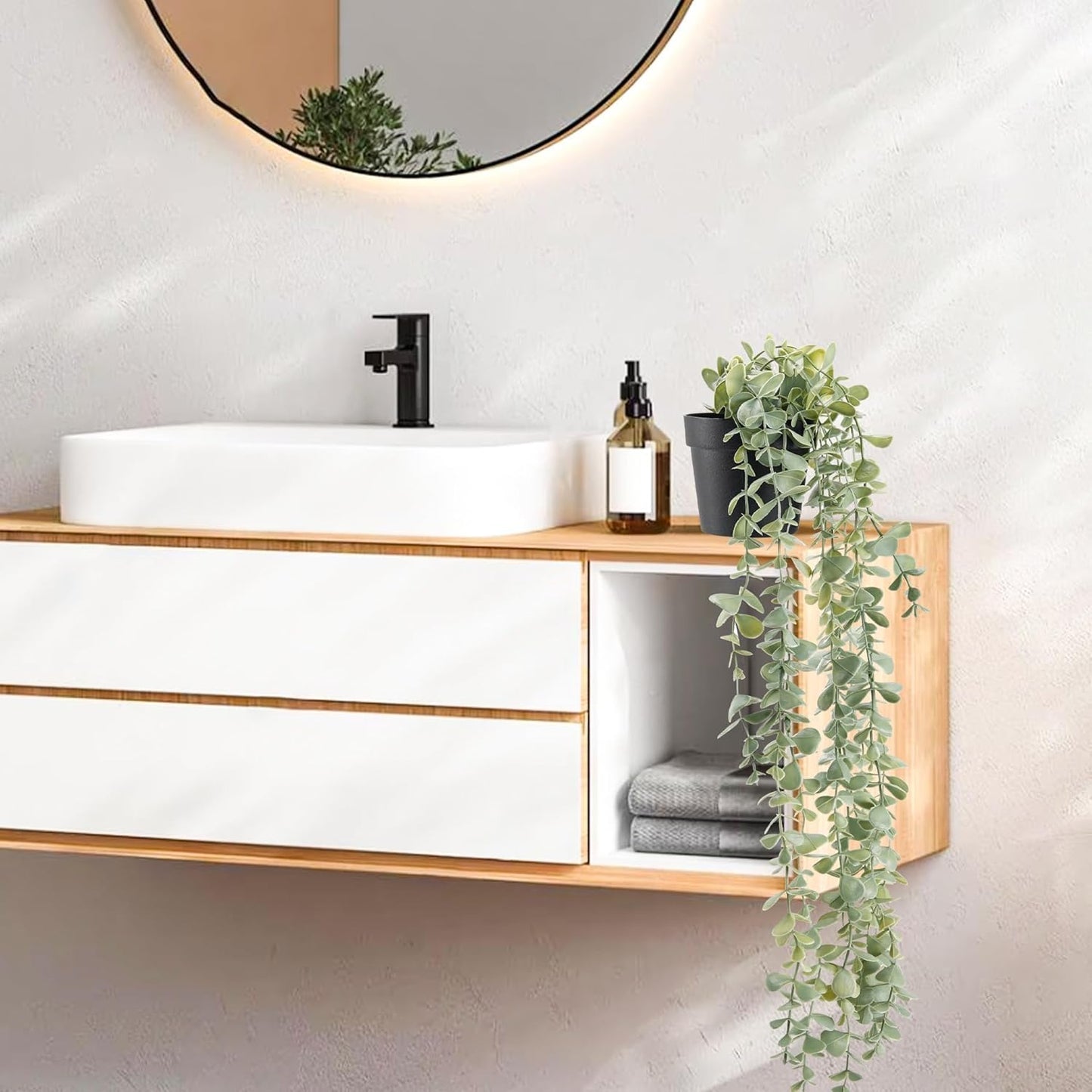 Der Rose Fake Eucalyptus Plants Artificial Plants