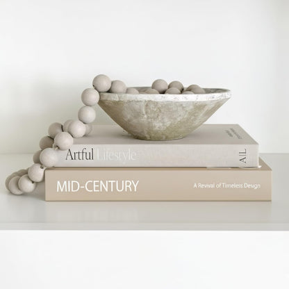 Aesthetic Decorative Books, Set of 2 Elegant Boxes Enhance Your Coffee Table, Bookshelf or Mantle Decor, Beautiful Fake/Fake Books for Modern Home Decor, Storage