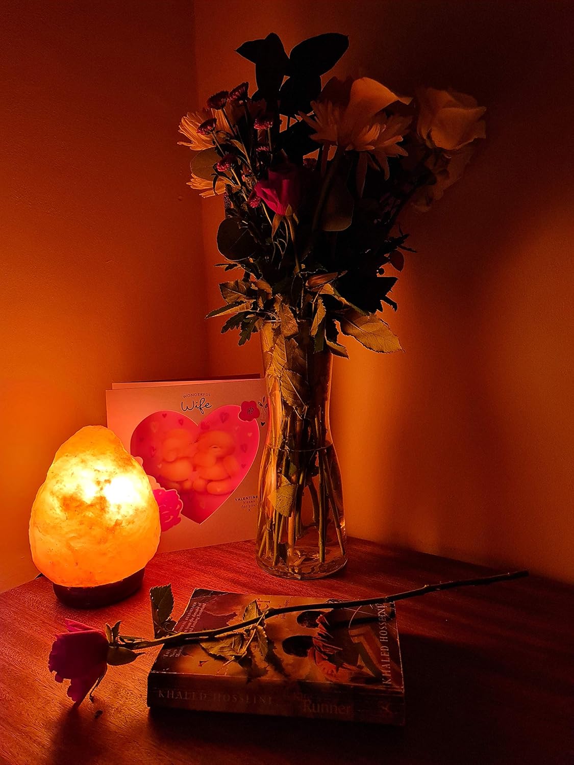 Needs&Gifts 2-3 KG Prime Quality 100% Original Himalayan Crystal Rock Salt Lamp Natural from Foothills of The Himalayas Beautifully Hand Craft Comes with Complete Electric Fitting Guaranteed